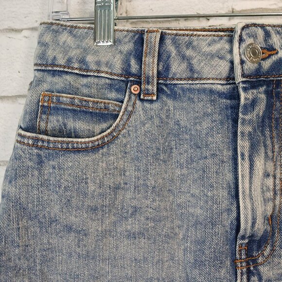 WILD FABLE DENIM SKIRT, SIZE 6, MEDIUM BLUE WASH, LIKE NEW, WOMENS - Picture 5 of 7